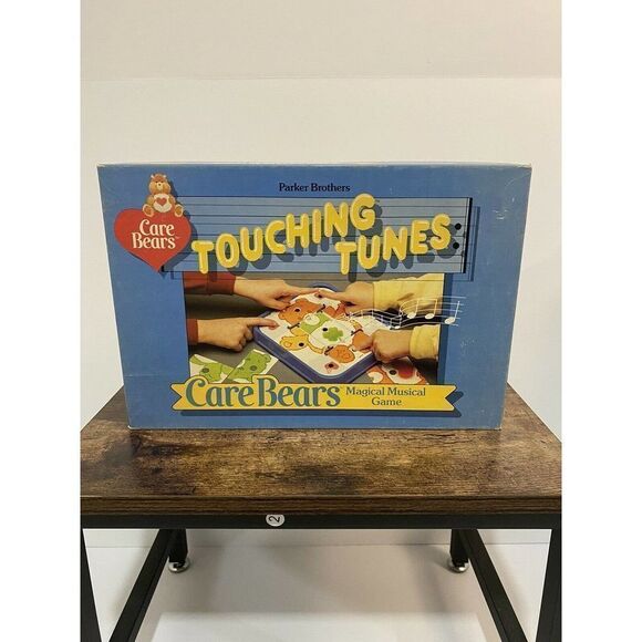Rare VTG 1984 Parker Brothers Board Game Complete Care Bears Touching Tunes HTF - Picture 1 of 10